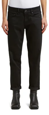 Image de G-STAR Jeans boyfriend pour femmes, modèle Kate, couleur noire (denim noir neo, référence D15264-E652-J380), quantité : 2