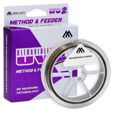 Obrázok produktu pre 300 m rybárskej šnúry MIKADO UV2 pre feeder a method feeder s technológiou 3D maskovania, Ø 0,23 mm / 10,75 kg