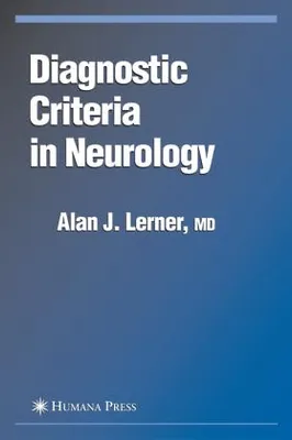 Obrázok produktu pre Diagnostic Criteria in Neurology