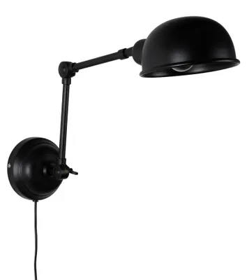 Produktbild von wandleuchte Maarten64 cm Stahl schwarz