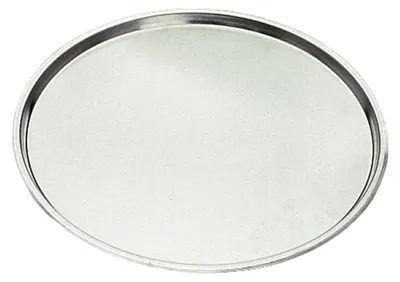Pizza-Eisen aus Edelstahl, rund, weiß, 240 g