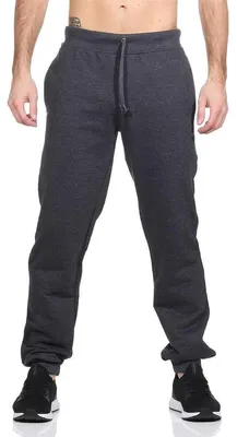 Produktbild von Herren Jogginghose mit Taschen Sport-Hose, Anthrazit 2XL