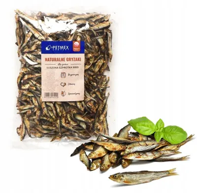 Image de PETMEX Sprats séchés - friandises pour chiens - 500 g