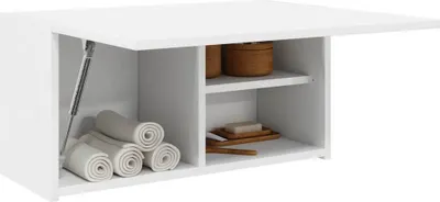 Produktbild von ZMH Bad-Wandschrank Weiß 60x25x30 cm Holzwerkstoff