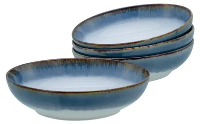 Produktbild von CreaTable, 21688, Cascade Blau, Poke Bowl 4-tlg, Steinzeug