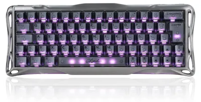 Productafbeelding van Gaming-toetsenbord met Hall Effect QWERTZ 8K, RGB-verlichting en aluminium behuizing
