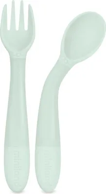 Produktbild von Miniland Flexible´s Besteckset Durchsichtig  Durchsichtig One Size