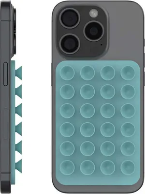 Produktbild von Telefonhalter mit Saugnapf FIXED MagMate MagSafe, Türkis