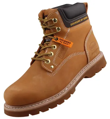 Image de Dockers by Gerli Herren Stiefel 23DA004 Schwarz, Braun, Golden Tan