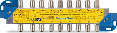 Immagine prodotto di TechniSat 9Z2 - Amplificatore RF / splitter - argento, giallo