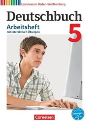 Obrázek produktu pro Deutschbuch Gymnasium Band 5: 9. Schuljahr - Baden-Württemberg - Arbeitsheft mit interaktiven Übungen auf scook.de