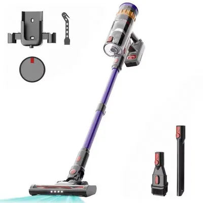 Obrázek produktu pro Vysavač Lefant, bezdrátový, 40 000 Pa, bezkartáčový motor, LED displej, 5stupňová HEPA filtrace, výdrž 42 minut, odstraňování zvířecích chlupů, V1