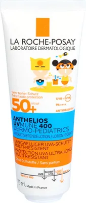 Produktbild von La Roche-Posay Anthelios UVMUNE 400 Dermo-Pediatrics Sonnenmilch für Kinder LSF 50+, 75 ml Creme