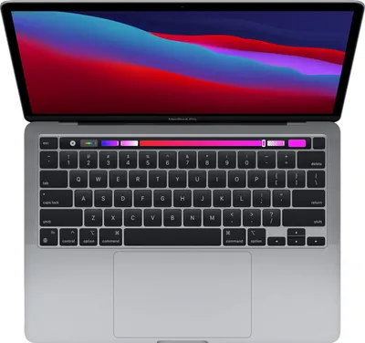Produktbild von Apple MacBook Pro , Apple M, 33,8 cm (13.3"), 2560 x 1600 Pixel, 8 GB, 512 GB, macOS Big Sur