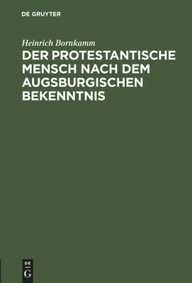 Produktbild von Der protestantische Mensch nach dem Augsburgischen Bekenntnis