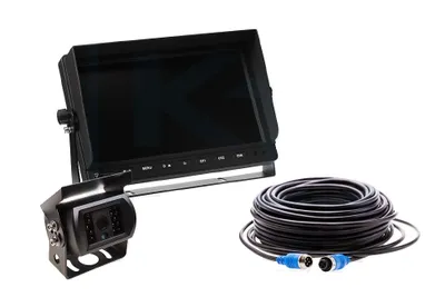 Obrázek produktu pro Parkovací systém pro 3 kamery s 9’’ monitorem, 1x HD kamerou, 15m kabelem