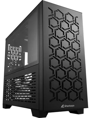 Produktbild von MS-Y1000 (schwarz, Seitenteil aus gehärtetem Glas)