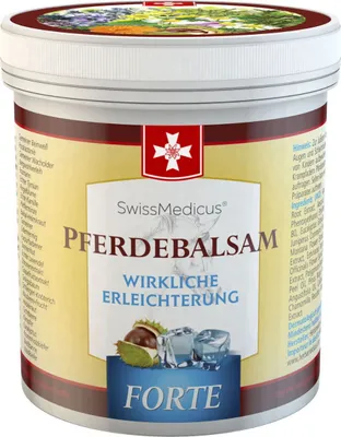 Produktbild von Swiss Medicus Pferdebalsam Forte Kühlend 250ml