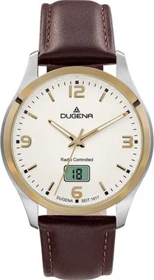 Produktbild von Dugena Herren Uhr 4460862 Tresor Funk vergoldet