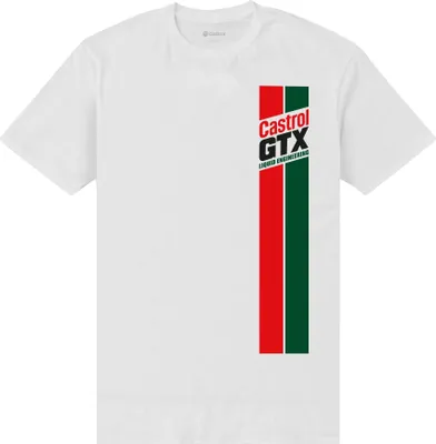 Immagine prodotto di Castrol - T-shirt uomo/donna unisex PN569 (L) (Bianco)