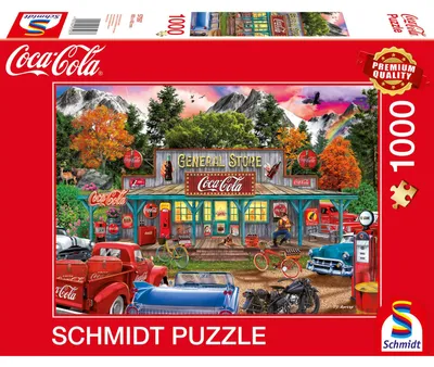 Immagine prodotto di Puzzle - SCHMIDT SPIELE - Coca-Cola Store - 1000 pieces - Ages 12+