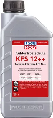 Produktbild von LIQUI MOLY KFS 12++ Kühlmittel Kühlerfrostschutz 1L Antifreeze Konzentrat G12++