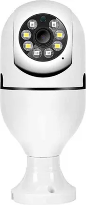 Zdjęcie produktu dla INF Kamera Bezprzewodowa E27 Żarówka 360° WiFi Kamera Bezpieczeństwa 1080p HD
