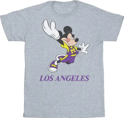 Produktbild von Disney - "Los Angeles" T-Shirt für Damen BI48660 (S) (Grau)
