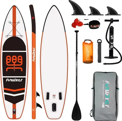 Produktbild von Aufblasbares Paddle Board, Extra Stabilität, Robuste Konstruktion, SUPFW03A