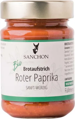 Produktbild von Brotaufstrich - Roter Paprika 190g