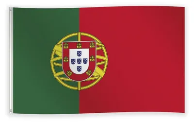 Produktbild von Portugal Länderflagge aus Stoff 90x150cm