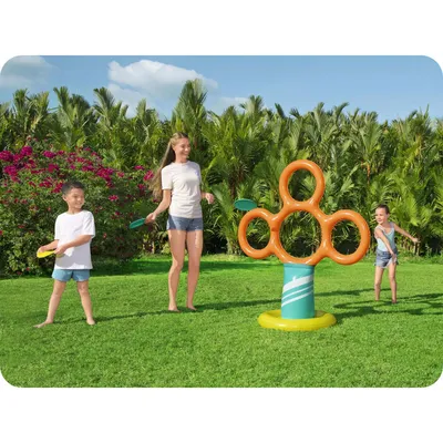 Produktbild von Bestway 52380, Aufblasbares Frisbee-Set, Mehrfarbig