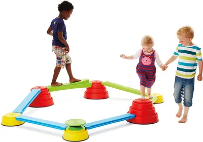 Produktbild von Gonge Balancier-System Build N'Balance® Medium, 13-teilig, Höhe 10-24 cm, Balken 72 cm