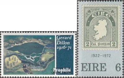 Produktbild von Briefmarken Irland 1972 Mi 280,286 (kompl.Ausg.) postfrisch Kunst
