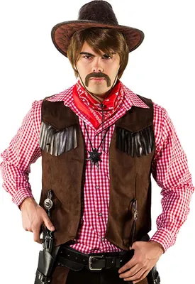 Produktbild von Cowboy Weste WildKunstleder 48/50