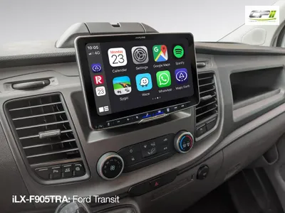 Produktbild von Alpine iLX-F905TRA SET Autoradio Ford Transit ab 2018 9-Zoll Touchscreen DAB