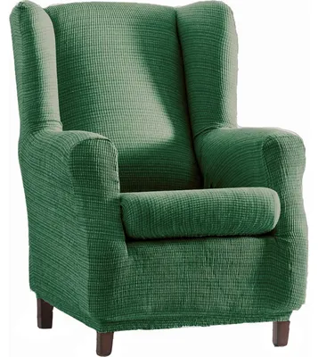 Immagine prodotto di Rivestimento elastico, verde, in tessuto jacquard, traspirante, per poltrone da salotto