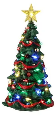 Productafbeelding van Joyful Christmas Tree B/O (4.5V) Kersthuisje LEMAX