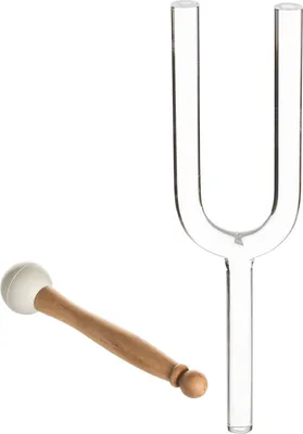 Produktbild von Shamann Transparent Crystal Singing Fork 20 mm Gegabelter Tuner