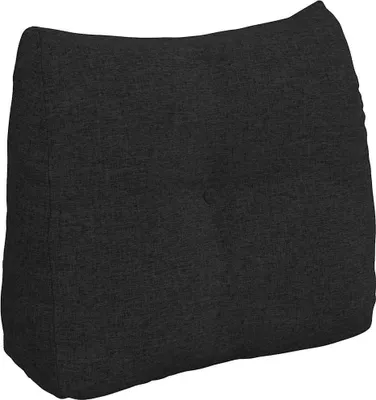 Immagine prodotto di vidaXL Cuscino per schienale nero 60 x 24 x 50 cm in tessuto