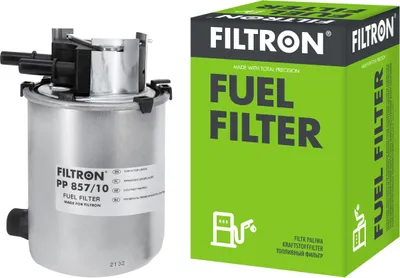 Produktbild von Kraftstofffilter FILTRON PP 857/10 für NISSAN Qashqai II (J11, J11) Leitungsfilter