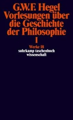 Zdjęcie produktu dla Vorlesungen über die Geschichte der Philosophie I