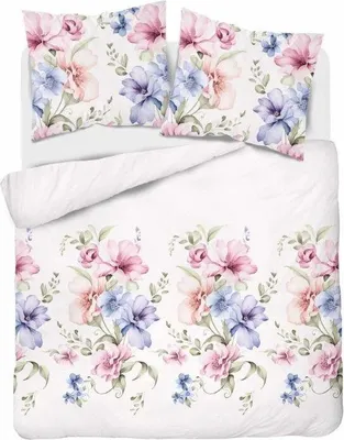 Zdjęcie produktu dla Pościel flanelowa 200x220 4949a kolorowe kwiaty