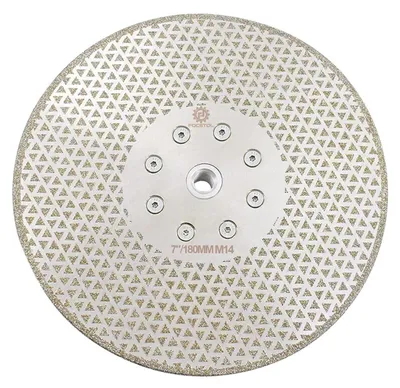 Produktbild von Diamant Trennscheibe 180mm zum Schneiden und Schleifen von Granit Marmor Keramik M14 Gewinde