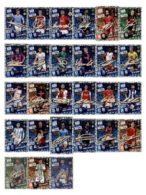 Immagine prodotto di Champions League 2023/24 - Figurine - Tutte le 27 figurine "Man of the Match" in edizione speciale