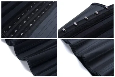 Produktbild von Taillenformer, Miedergürtel, Größe XL, Latex, schwarz, für Sport