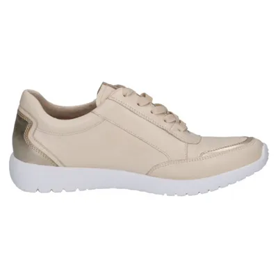 Produktbild von Caprice Damen Sneaker Schnürschuhe Reißverschluss Leder 9-23721-44, Größe:38 EU, Farbe:Beige
