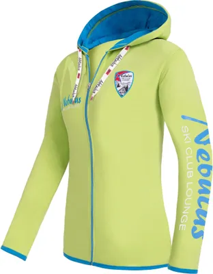 Zdjęcie produktu dla Nebulus bluza CLUBLOUNGE damska, kurtka, praktyczna kurtka z kapturem, P6385 - Damska, limonkowy, XXL/44