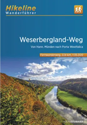 Produktbild von Wanderführer Weserbergland-Weg
