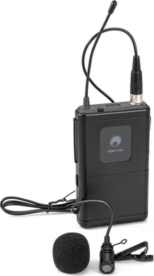 Produktbild von OMNITRONIC PORTY-8A Taschensender + Lavaliermikrofon 863,1 MHz (13107012)